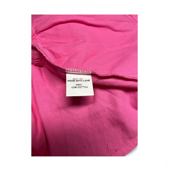 Shy Velvet Summer Dress – Square Neck, Short Sleeves, Size L - Picture 6 of 7